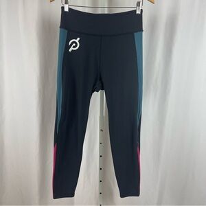 Peloton Large High Waist Leggings Yoga Running Cycling Bike Active
